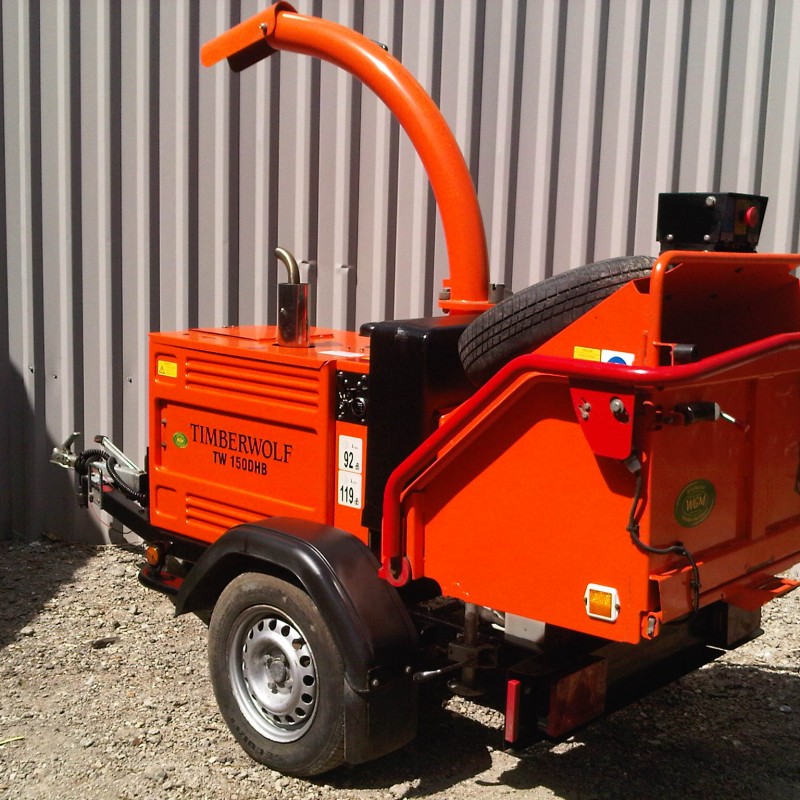 Timberwolf TW 150DHB Wood Chipper For sale-