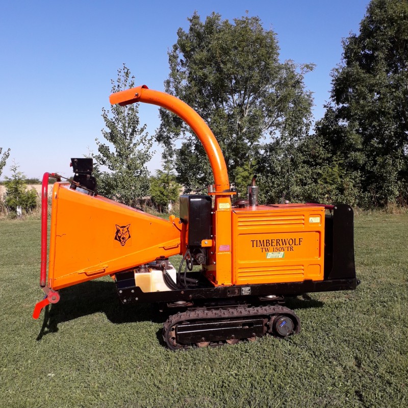 Timberwolf TW150 VTR Tracked Wood Chipper