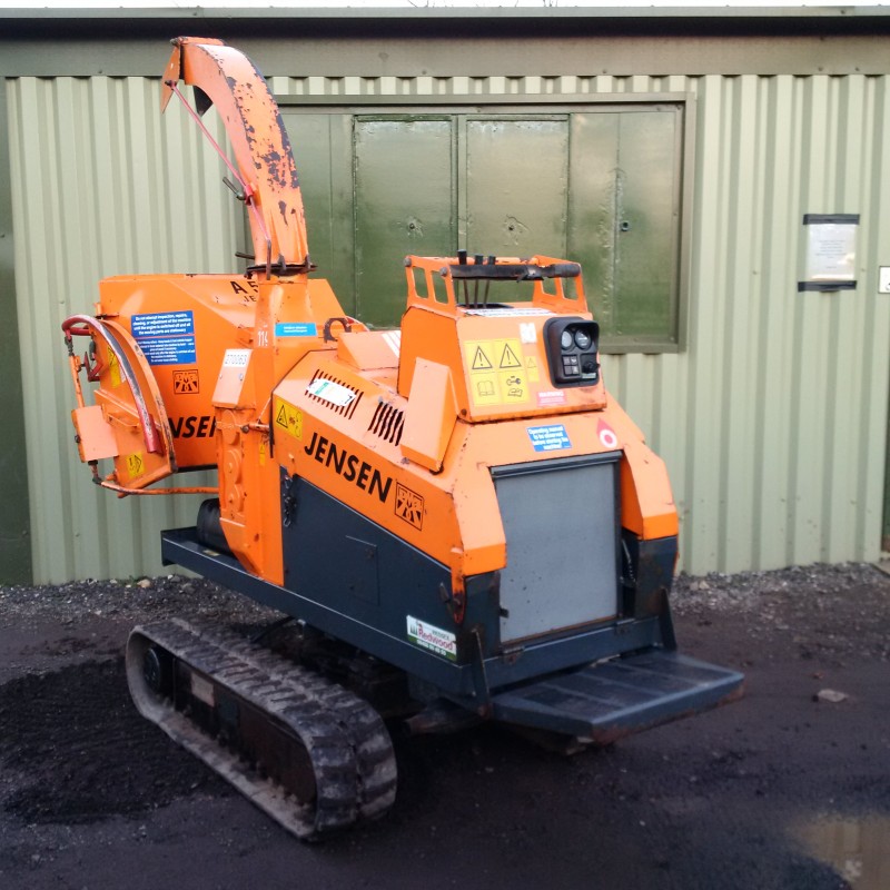 Jensen A530T Tracked Wood Chipper