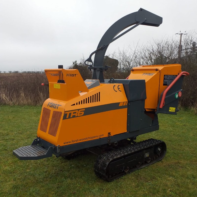 FORST TR6 Tracked Wood Chipper