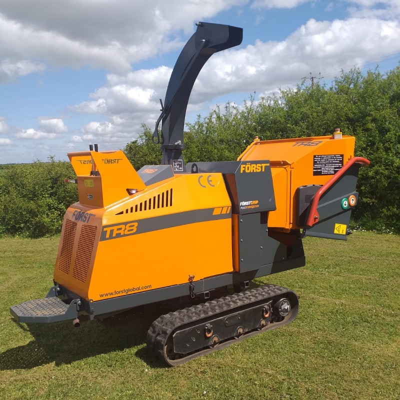 Forst TR8 Tracked Wood Chipper