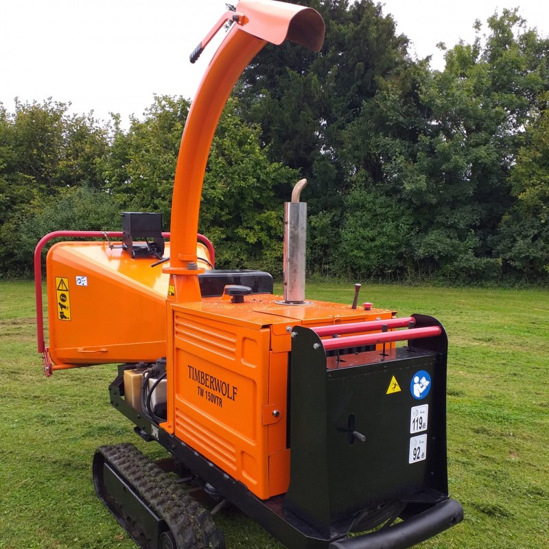 Timberwolf TW150 VTR Tracked Wood Chipper