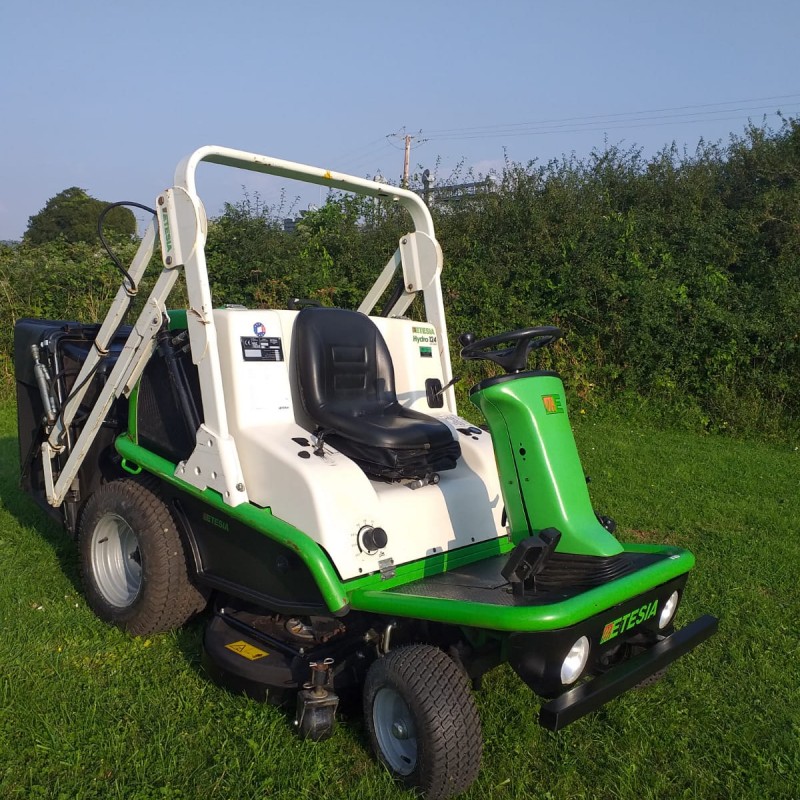 Etesia Hydro H124DS Rotary Mower Collector